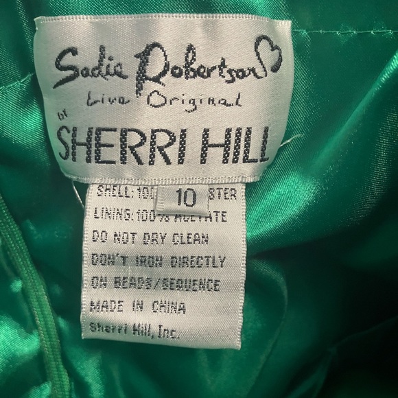 Sherri Hill Long Prom Dress - Picture 5 of 6